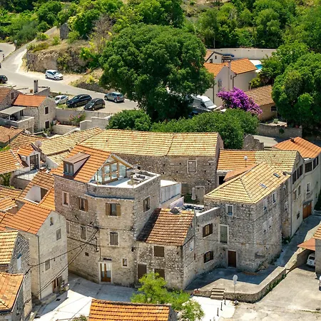 Rooftop Terrace Hideaway In Pitve, Hvar - Stone House Pino *